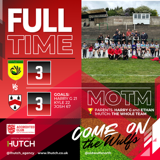 GORNAL ATHLETIC 3 - 3 OLD WULFS