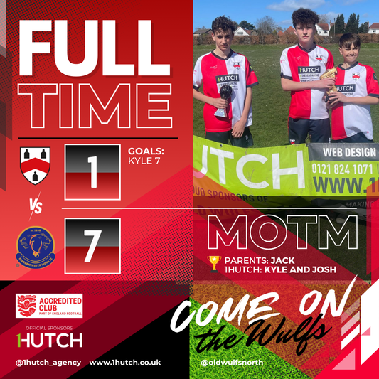 OLD WULFS 1 - 7 KIDDERMINSTER LIONS