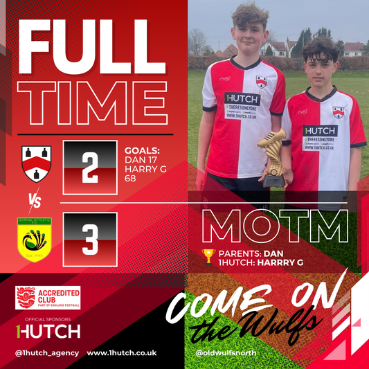 OLD WULFS 2 - 3 GORNAL ATHLETIC