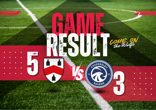 Old Wulfs 5 - 3 Chaddesley Ravens