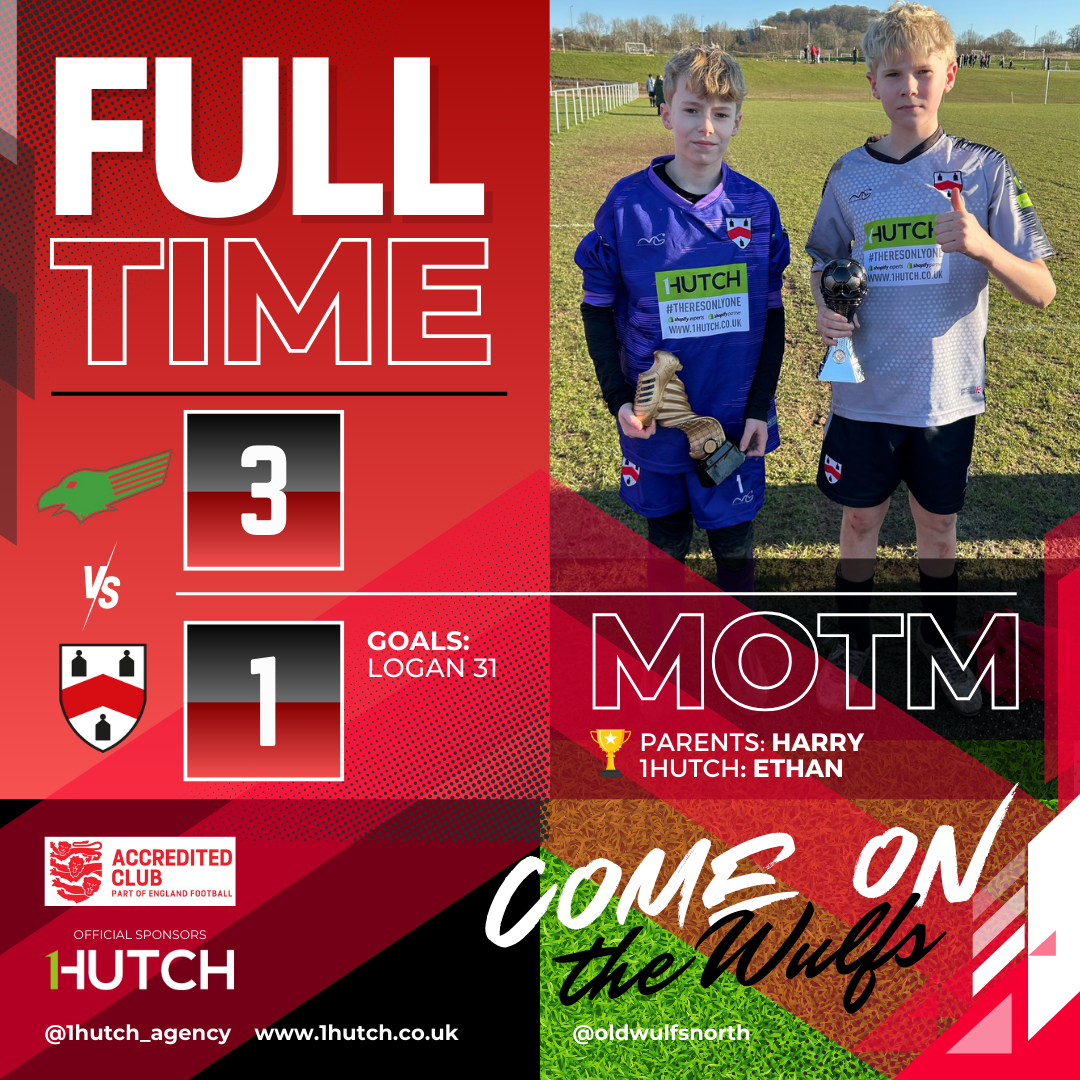 KEWFORD EAGLES 3 - 1 OLD WULFS