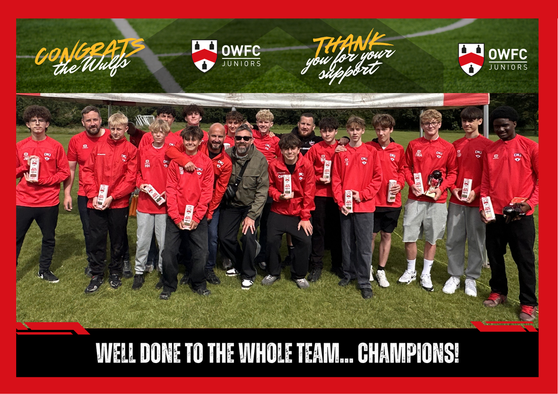 Old Wulf's U15's End of Season Presentation