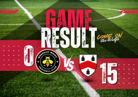 Wordsley Wasps 0 - 15 Old Wulfs